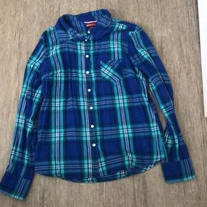 Blue flannel